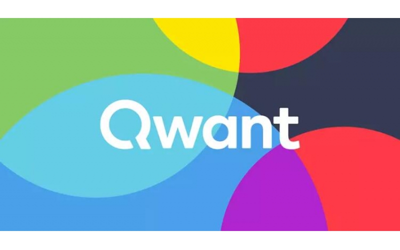 法國qwant搜索引擎在五周年時機升級標志設計