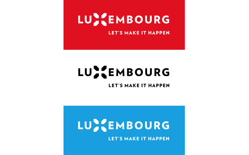 簡約而不失細節的盧森堡標志設計