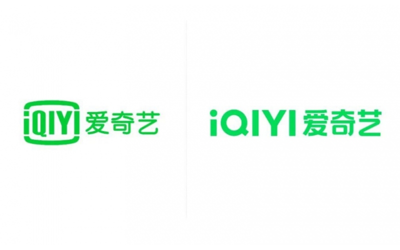 近日知名視頻平臺愛奇藝更新標(biāo)志設(shè)計